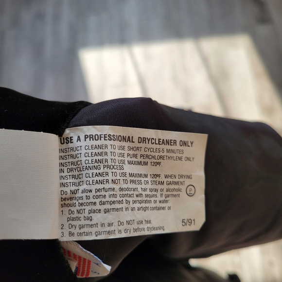 Karen Okada for David Howard Black Velvet Cropped Bolero Jacket Vintage 80s - Picture 7 of 7